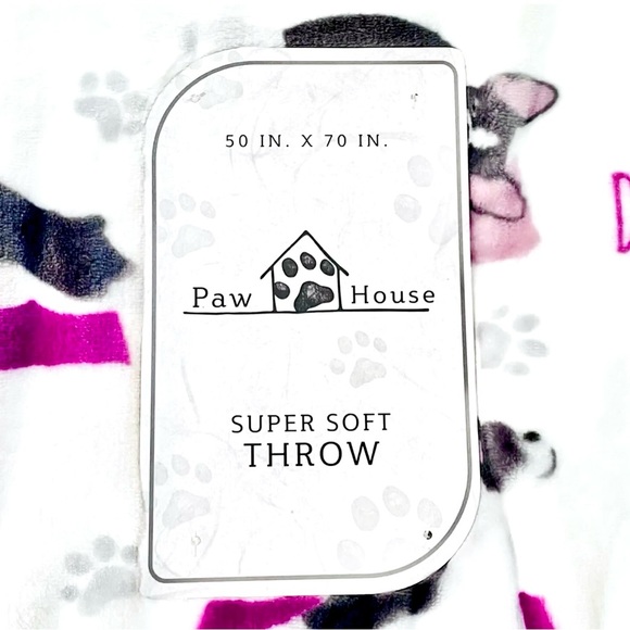 OVERSIZED Plush Throw Blanket ◈ FRENCHIE Doga Yoga - Picture 3 of 4